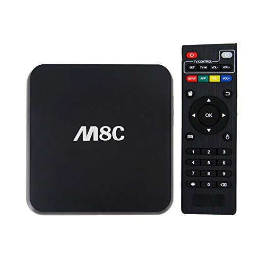 Generic M8C Quad Core Amlogic S812 OTT Android TV Box With 1G 8G XBMC 4K H.265 4.4.2 Kitkat N2