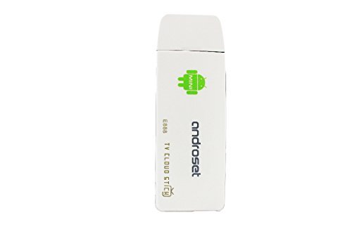 ANDROSET Quad-Core Android 4.2 Google TV Player Wi-Fi / HDMI (QUAD CORE E88 Android Cloud White) N2