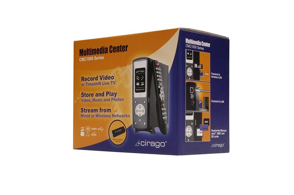 Cirago 500 GB Multimedia Center 1000 Series (Black)