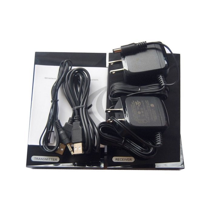 HUIERAV 50M/165Ft Wireless HDMI Transimitter and Receiver |Support IR Remote Control Looping and USB Monuse/Keyboard... N6