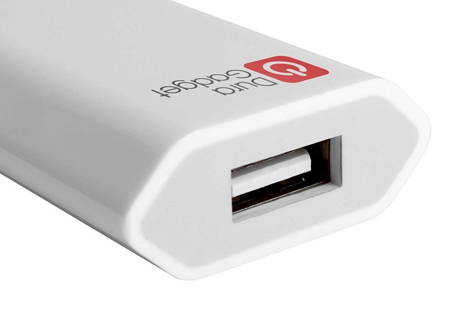 DURAGADGET White 2-Pin EU Mains Charger USB Adaptor For Archos 80 Xenon 8-inch Tablet, Archos&nbsp;5 Internet Tablet... N3