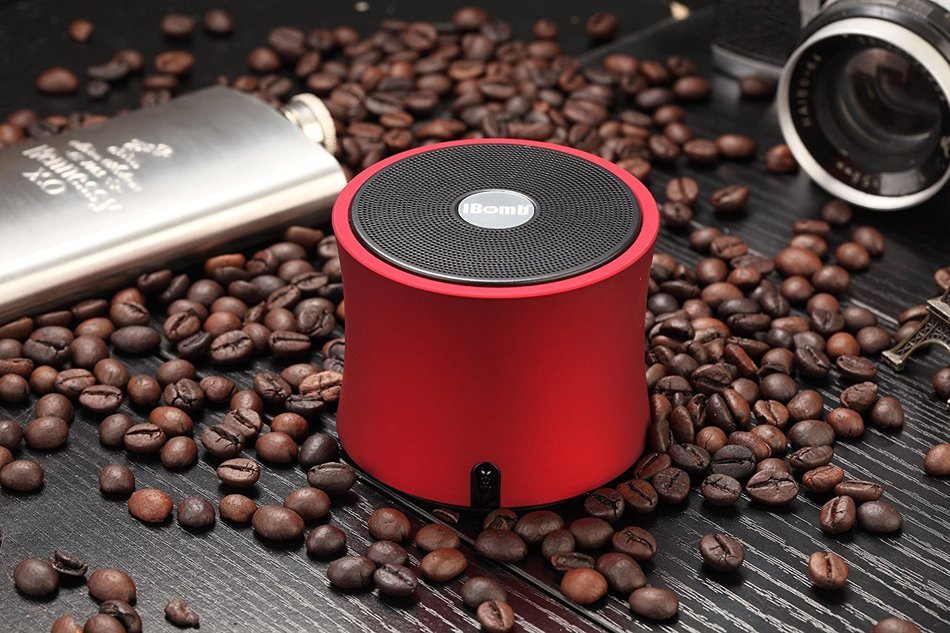 IBomb Thunder Ball TRX570 Turbo Portable Bluetooth Speaker, Red N3