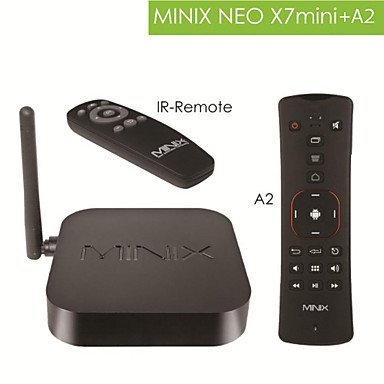 MINIX NEO X7 mini + A2 Quad Core TV Box 2GB, 8GB + Fly AirMouse with Speaker, Microphone