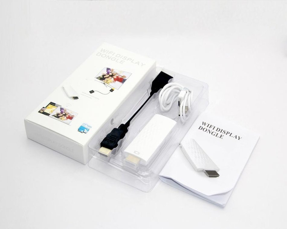 VOXLINK Wifi Display dongle Miracast Airplay DLNA Smart TV Airplay / Real Time Display Wifi Receiver 2.4G/150M... N5