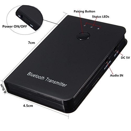 BephaMart TS-BT35F02 Bluetooth A2DP Audio Music Streaming Transmitter Car AUX Home N5