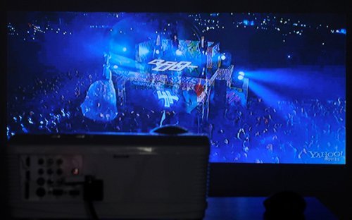 Android 4.2 250 Inch HD Video Projector home cinema with 3000 Lumens, 2000:1, WiFi, 1.5GHz Dual Core CPU, 8GB... N7