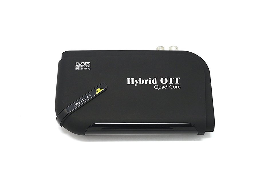 Vanilia Amlogic S805 Android 4.4 TV Box OTT+S2 Quad Core Satellite Receiver DVB S2 Set Top TV Box
