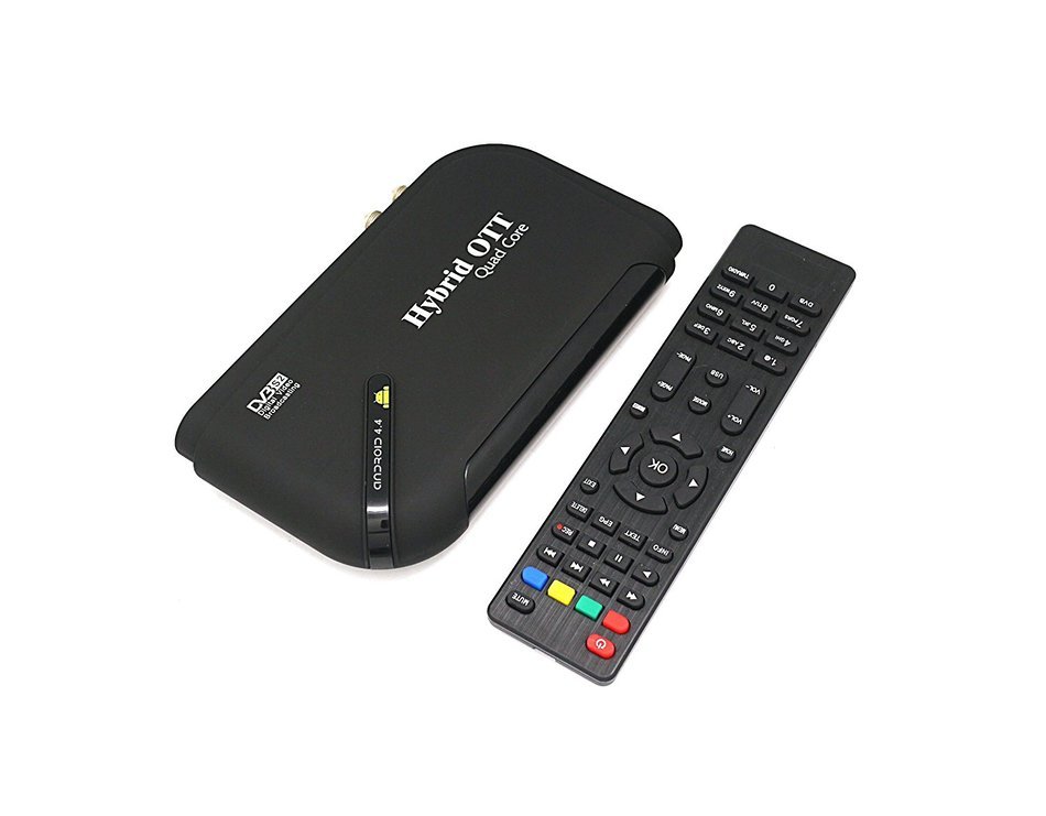 Vanilia Amlogic S805 Android 4.4 TV Box OTT+S2 Quad Core Satellite Receiver DVB S2 Set Top TV Box N2