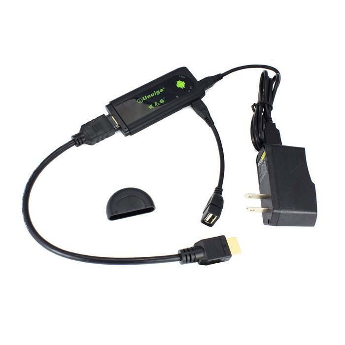 Unuiga U26-2 Android 4.2 Google Tv Dongle Dual core ARM Cortex A9 1.6GHZ Wifi 1080P RMA 1G DDR3 N5