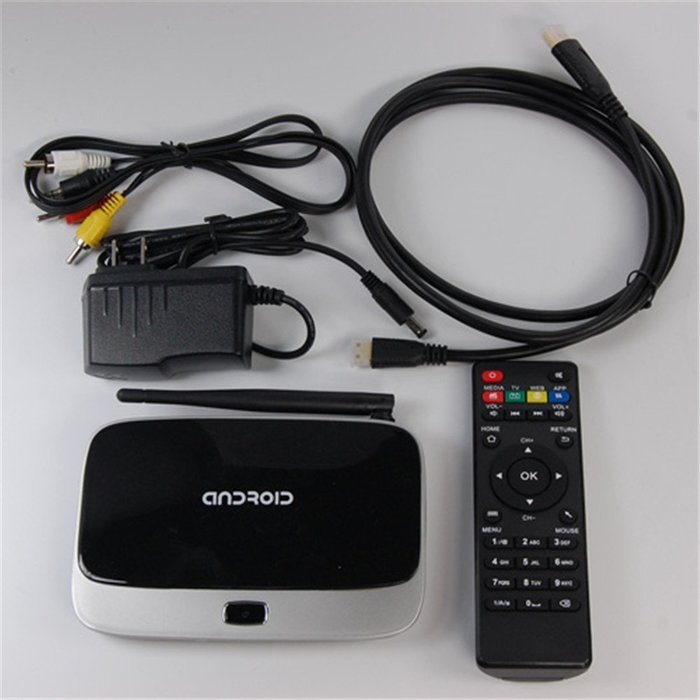 Lovestone CS918 Android TV Box 1GB/8GB RK3188T Quad Core CPU Full HDMI 1080P Kodi(XBMC) Fully Loaded Smart Wifi... N7