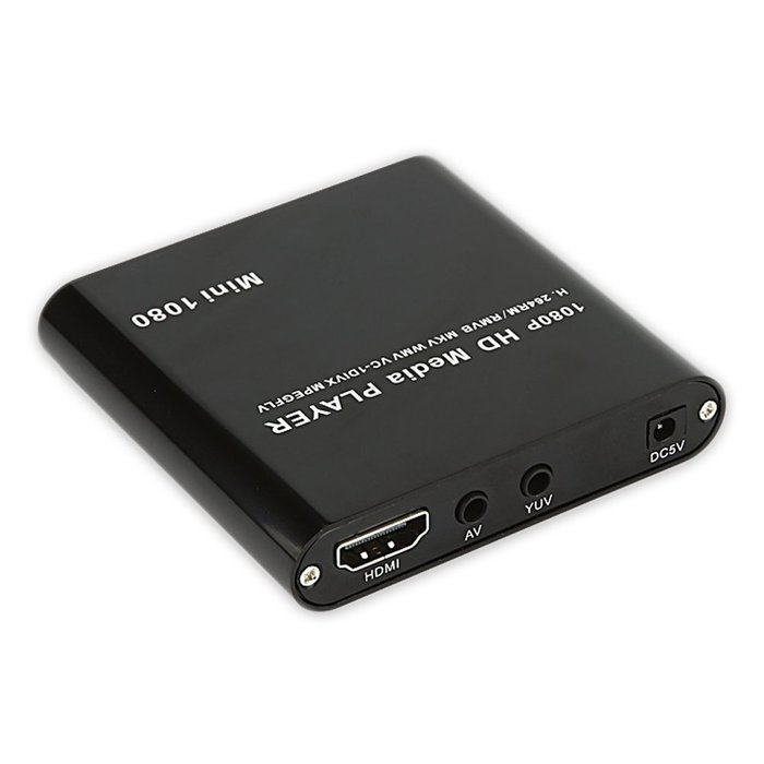 Eforbest Portable Full HD Multi-Media Player 1080P Full HD Multi TV Media Player 1080P-TVBOX USB HDMI SD/MMC Multi... N2