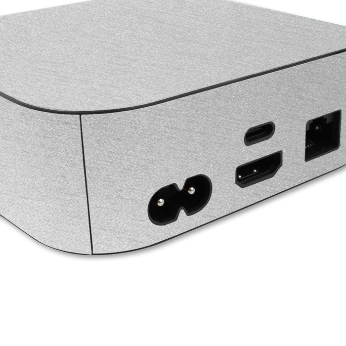 Skinomi TechSkin - Apple TV 2015 (4th Gen) Brushed Aluminum Full Body Skin / Front & Back Wrap Clear Film / Ultra... N3