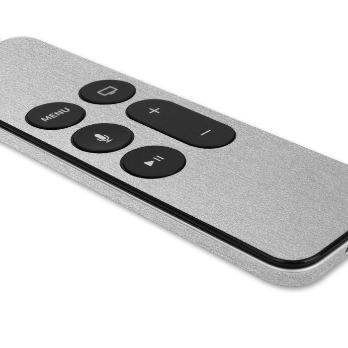Skinomi TechSkin - Apple TV 2015 (4th Gen) Brushed Aluminum Full Body Skin / Front & Back Wrap Clear Film / Ultra... N4