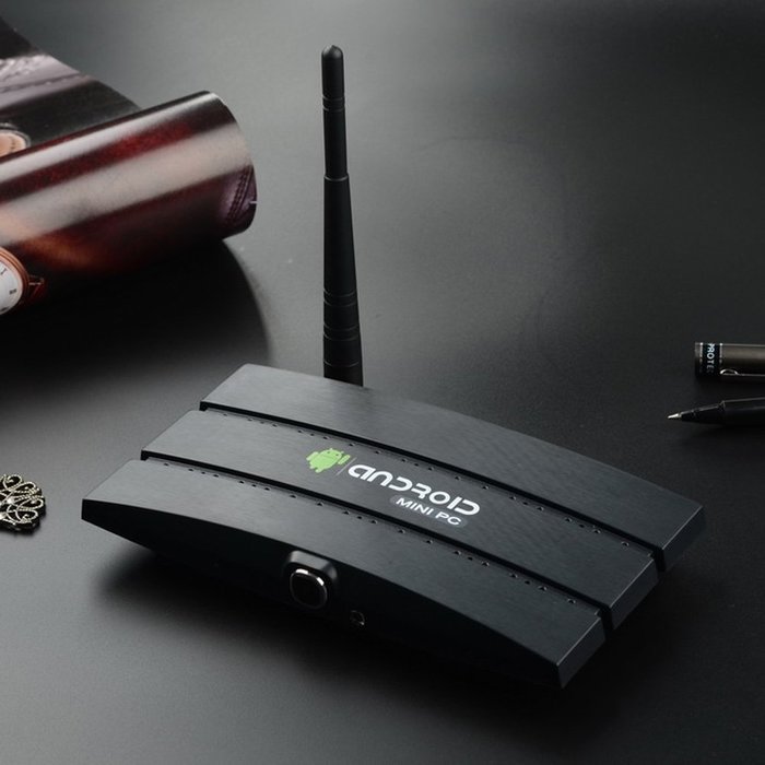 Mini Pc Android 4.4.2 Tv Box Amlogic 1.5ghz 1g/8g Xbmc Wi-fi Quad Core Bluetooth 4.0 1080p Mk919s 2 Mega Pixel... N4