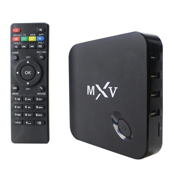 Linkcool MXV Quad Core Android 4.4 TV BOX Amlogic S805 with KODI Media Player with i8 Wireless Keyboard N3
