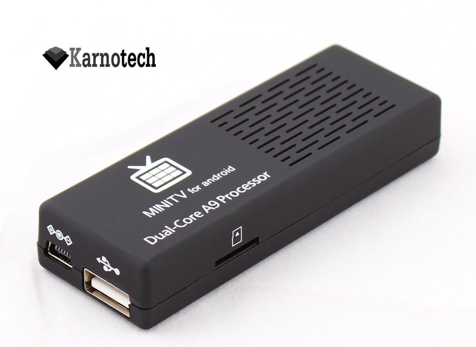 Karnotech&reg; Bluetooth MK808B Dual Core Android 4.1 TV BOX Rockchip RK3066 Cortex-A9 Mini PC Smart TV Stick