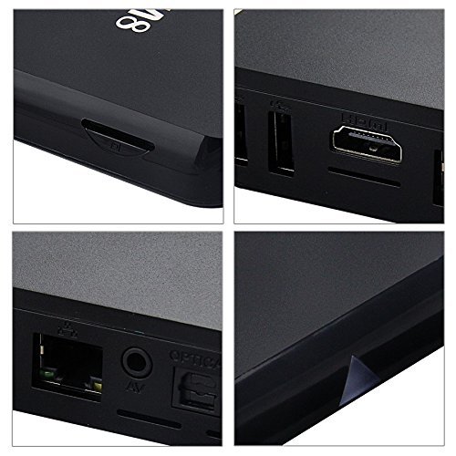 M8 Quad Core Android 4.4 Smart Set Top TV Box XBMC 3D Blu-ray 4K Streaming Media Player Miracast DLNA Receiver... N10