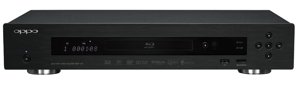 OPPO BDP-103 Universal Disc Player (SACD / DVD-Audio / 3D Blu-ray)