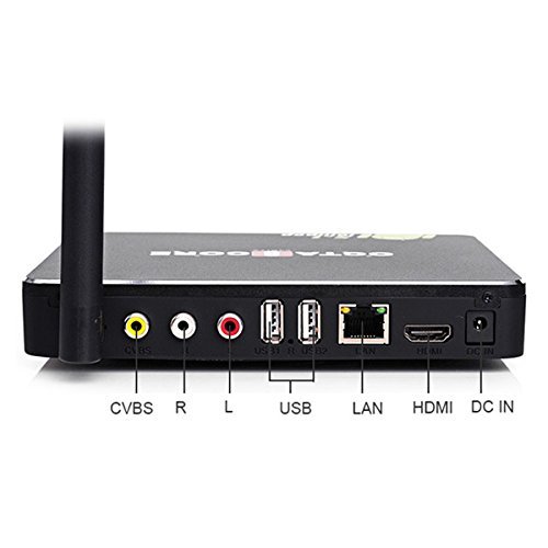 CSA90 Lollipop RK3368 Cortex-A53 64-Bit Octa Core 1GB/8GB Bluetooth HDMI 4K H.265 Android 5.1 TV Box Mini Smart PC N2