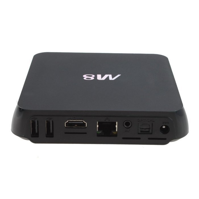 AGPtek Android 4.4 Quad - core Smart TV Box 2GB / 8GB HD Fully Loaded Media Player Dual-WIFI 4KTV