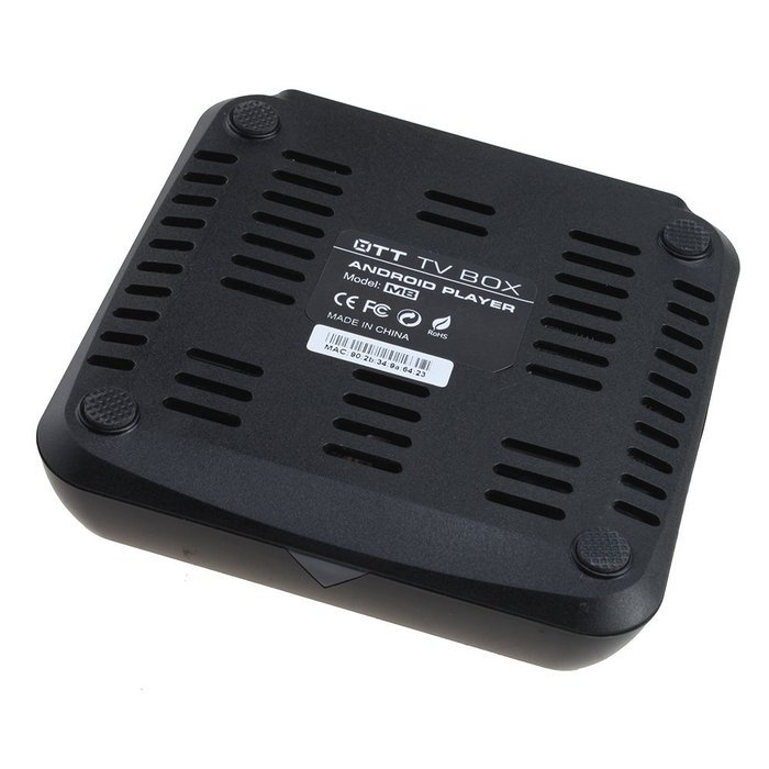 AGPtek Android 4.4 Quad - core Smart TV Box 2GB / 8GB HD Fully Loaded Media Player Dual-WIFI 4KTV N7