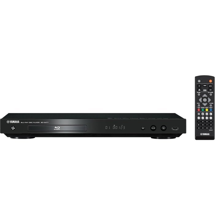 YAMAHA BD-S477 Multi Region DVD Blu Ray Player - 2D/3D - Built-in WiFi - Multi Zone ABC - Multi System DVD 012345678... N2