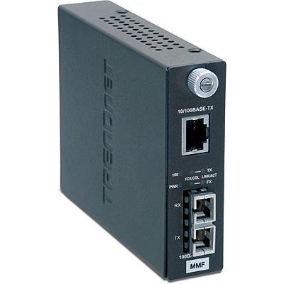 Trendnet Tfc-110 100Base-Tx To 100Base-Fx Multi Mode Fiber Converter "Prod. Type: Networking/Media Converters...