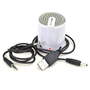 DGL Mini Bluetooth Music Speaker - White N3