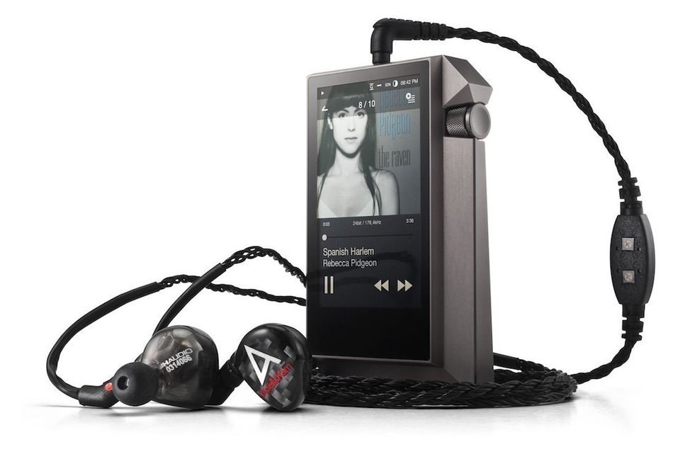 Astell & Kern AK240 Mastering Quality Sound Dual DAC with PEM12 Docking Station, JH Audio Angie Special Edition... N2
