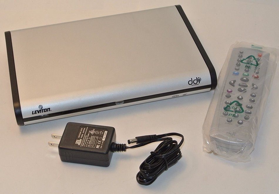 Leviton DP210 ddi Digital Media Player w Mediaboloc/Gracenote Digital A/V Output