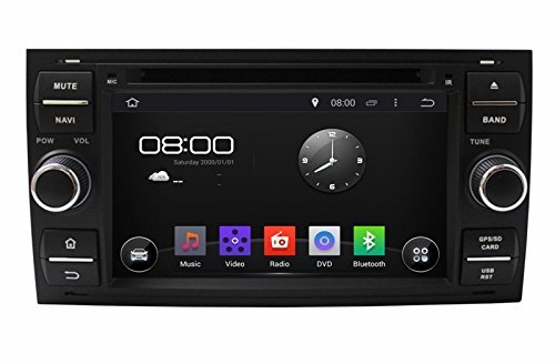 YANGCAN 2 din 7"1024*600 Quad-core Android 5.1 Car PC Radio DVD for Ford Focus S-max C-max Fiesta Galaxy Fusion... N3