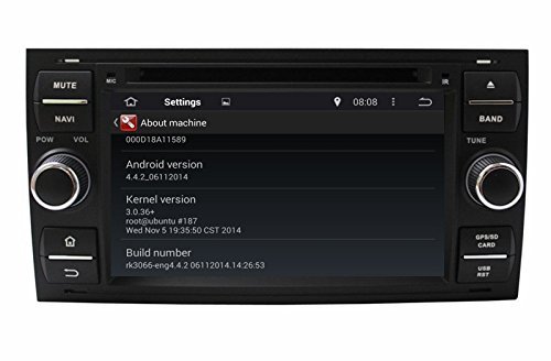 YANGCAN 2 din 7"1024*600 Quad-core Android 5.1 Car PC Radio DVD for Ford Focus S-max C-max Fiesta Galaxy Fusion... N6