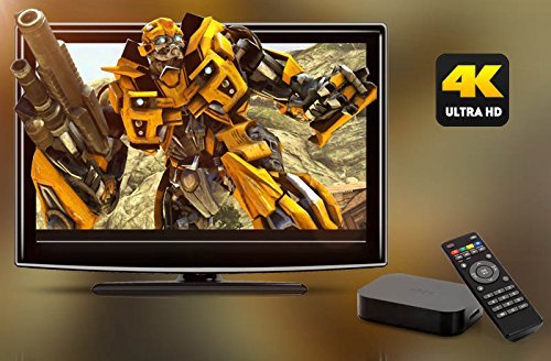4K Android 4.4 Smart TV Box - 1.6GHz Quad Core CPU, 2GB RAM, 8GB Internal Memory N8