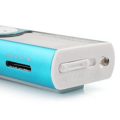 NingB Couple Style Plug-in TF Card Reader MP3 Music Player with LCD Displaying (Rose Red+Blue,2-Pack) N7