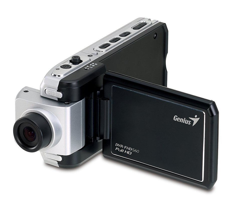 Genius DVR-FHD560 Full HD Vehicle Recorder with 128-Degree Wide Angel N3