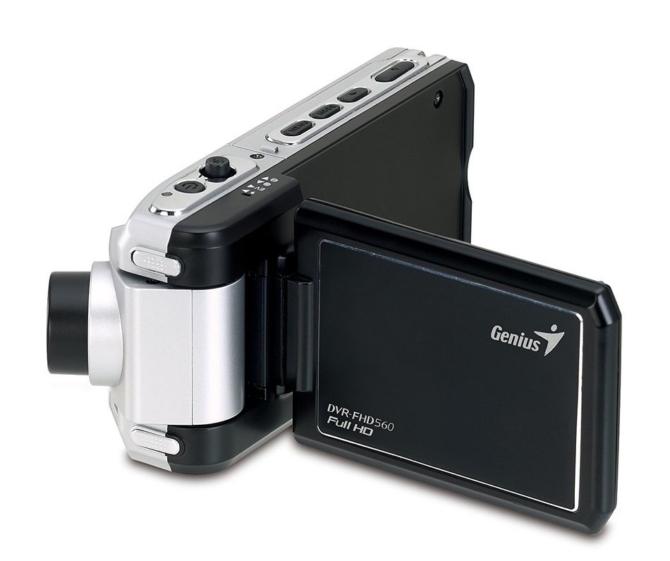 Genius DVR-FHD560 Full HD Vehicle Recorder with 128-Degree Wide Angel N5