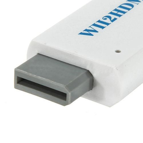 Wii to HDMI HDTV Video Converter Adapter HD 480P WII2HDMI 3.5mm Audio N2