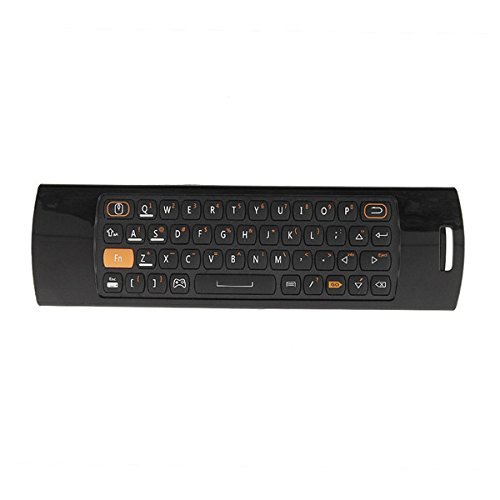 MeLE F10 Deluxe 2.4GHz Wireless Fly Air Mouse Keyboard Game Control 6 Axial Gyro IR Learning For Android TV Box... N5