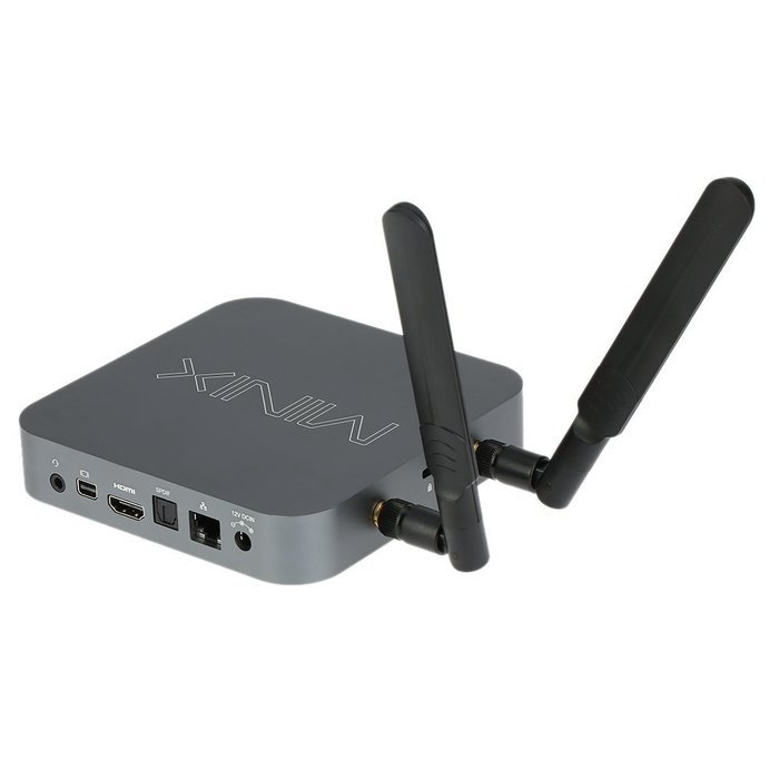 Docooler MINIX NGC-1 Smart TV BOX Windows 10 Mini PC 4GB / 128GB Intel Braswell Fanless 64 Bits 4K Bluetooth 4.2... N8