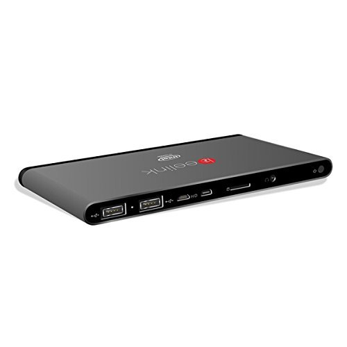 Beelink Pocket P1 Windows 8.1 Mini PC Intel Z3735F 1.8GHz 2GB/32GB 2.4G/5G WIFI RII i8 Airmouse QWERTY Keyboard... N3
