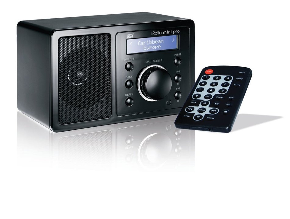 IPdio mini Internetradio - Netzwerk-Audio-Player - Schwarz