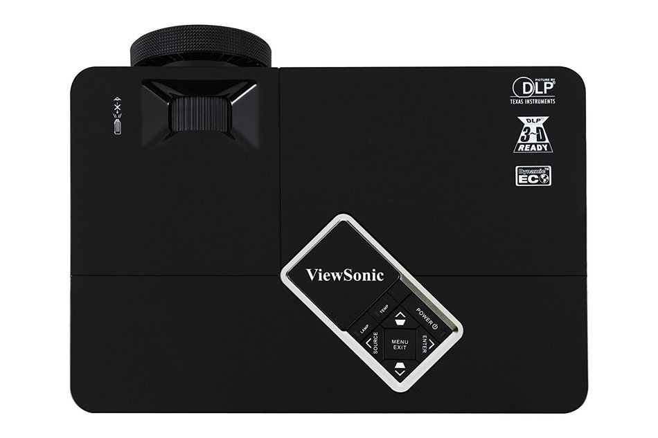 ViewSonic PJD5232L XGA DLP Projector, 3000 Lumens,PC 3D-Ready/120Hz, White N23