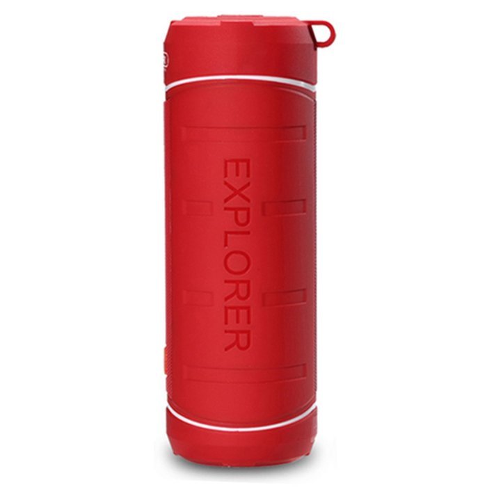 Remax RB-M10 Outdoor Bluetooth Speaker Portable Audio Player Sound Box Bluetooth V4.1 5W2 Speakers Red Color