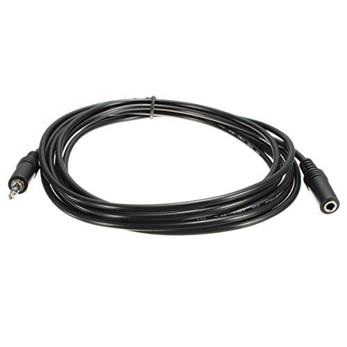 BephaMart 3.5mm Male To Female Stereo Audio AUX Auxiliary MP3 Extension Cable 2.9m Shipped and Sold by BephaMart