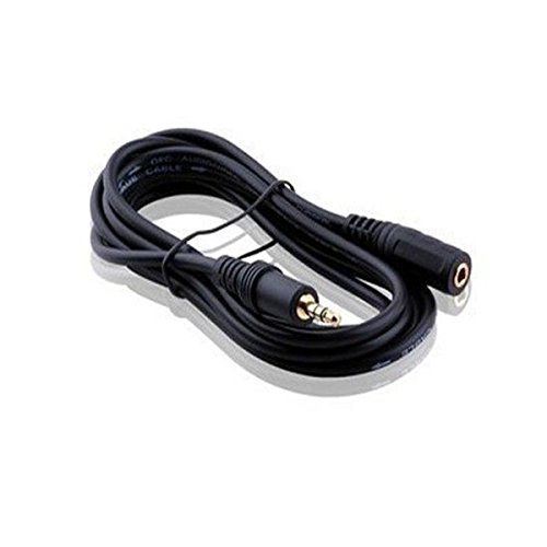 BephaMart 3.5mm Male To Female Stereo Audio AUX Auxiliary MP3 Extension Cable 2.9m Shipped and Sold by BephaMart N2