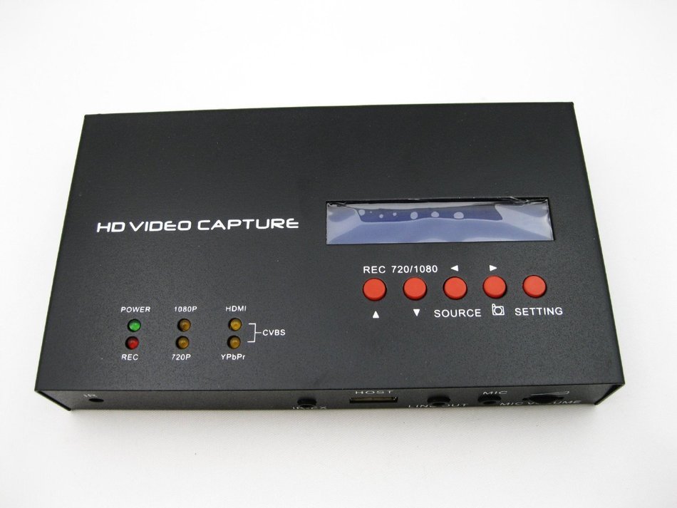 Well Gallery Premium Ezcap 283s HD 1080P Super HD Video Capture Game Recording Receiver with One Click No PC Required