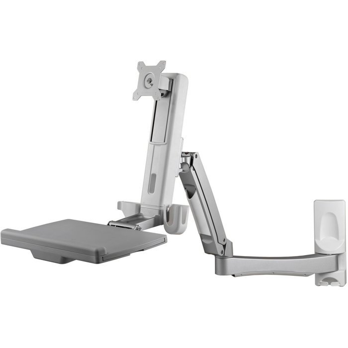 Atdec Wall-Mounted Sit-to-Stand Workstation (A-STSWW)