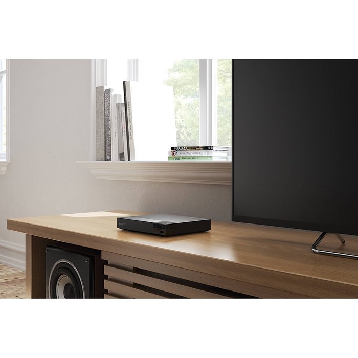 Sony BDP-S3500 Streaming Blu-ray Player with Accessory Bundle Including a Remote, HDMI Cable, and FiberTique Cleaning... N4