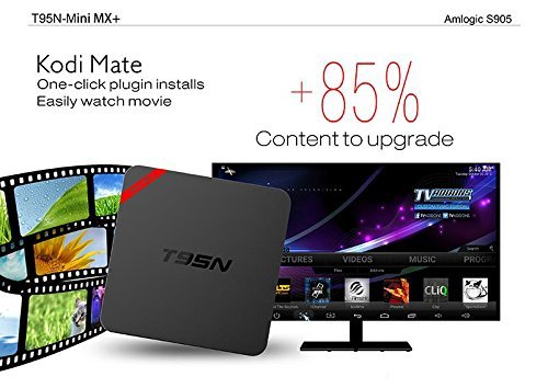Eachbid T95N TV bOX Mali-450 5-Core GPU Hardward 3D Graphics Acceleration WIFI 1G/8G Support U DISK and USB HDD N5