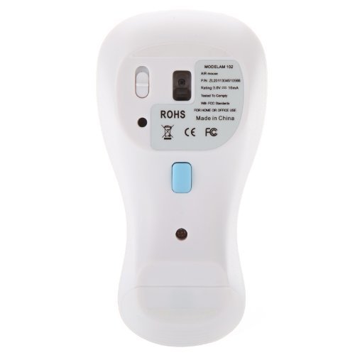 Kingzer 2.4G RF 360&iexcl;&atilde;6D Gyroscope Air Mouse Optical Mouse for PC Android TV Box BL + W N5